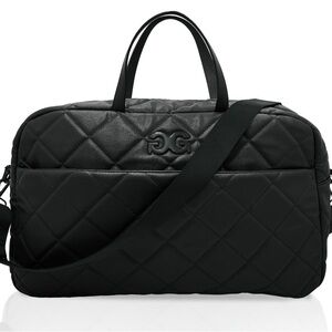 Gilda Paris “G" Logo Large Crossbody with Strap (GGH-514 Black)